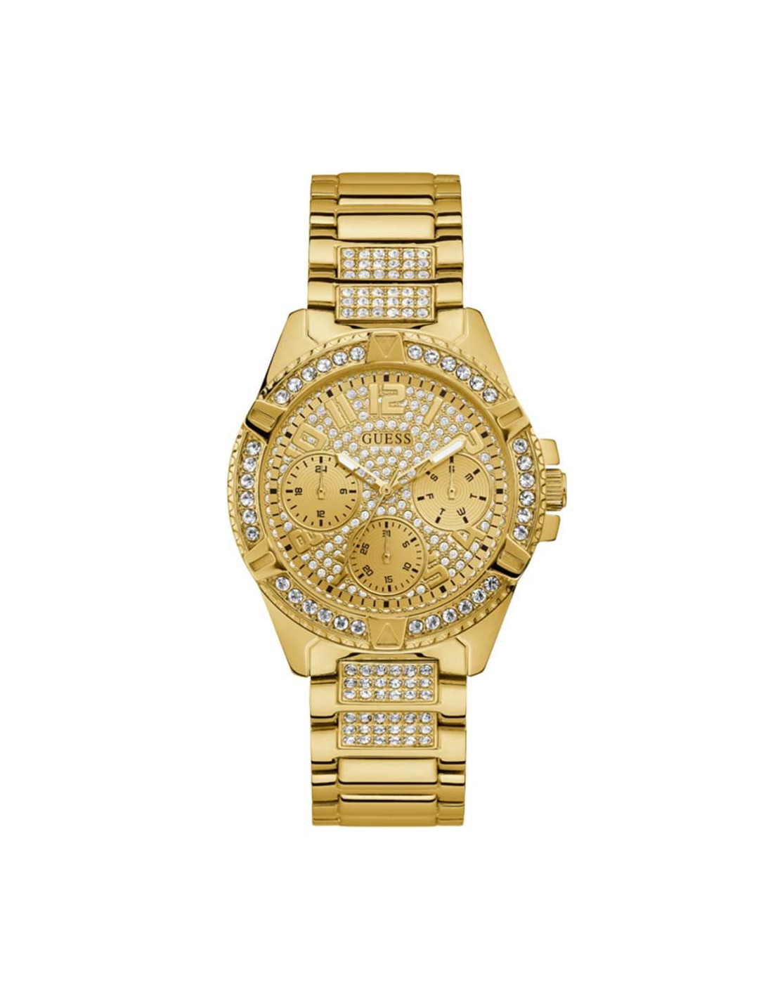 Reloj mujer Guess W1156L2 dorado y cristales