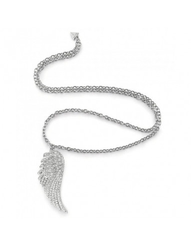 Collar Guess UBN29086 Fly With Me ala de ángel con cristales Swarovski y cadena eslabonada de 25cm