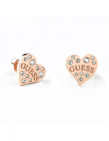 Pendientes Guess Heart Warming UBE78053