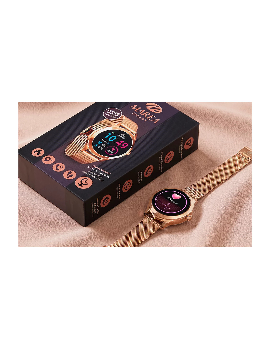 Reloj Smartwatch Marea Smart B59005/2 rosa