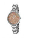 Reloj Marea para mujer B41239/8 Trendy en acero de 32mm con dial de cristales rosados, sumergible a 30m. ‎