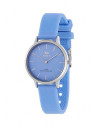 Reloj Marea B41241/5 para mujer de 32mm con correa de silicona y dial azul celeste, sumergible 50m