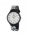 Reloj Marea B35324/20 para hombre Street, en negro y dial blanco con grafitis en blanco. Mecanismo de cuarzo,