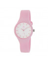 Reloj Marea B35325/4 para mujer Colors, en rosa y dial blanco. Mecanismo de cuarzo,  WR100.