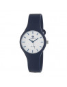 Reloj Marea B35325/6 para mujer Colors, en azul marino y dial blanco. Mecanismo de cuarzo,  WR100.