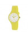 Reloj Marea B35325/8 para mujer Colors, en amarillo y dial blanco. Mecanismo de cuarzo,  WR100