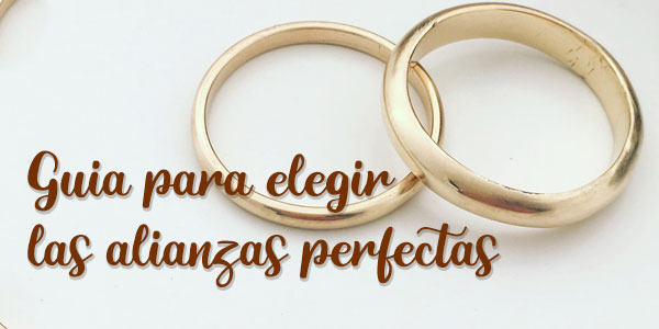 Cómo escoger las alianzas de boda perfectas